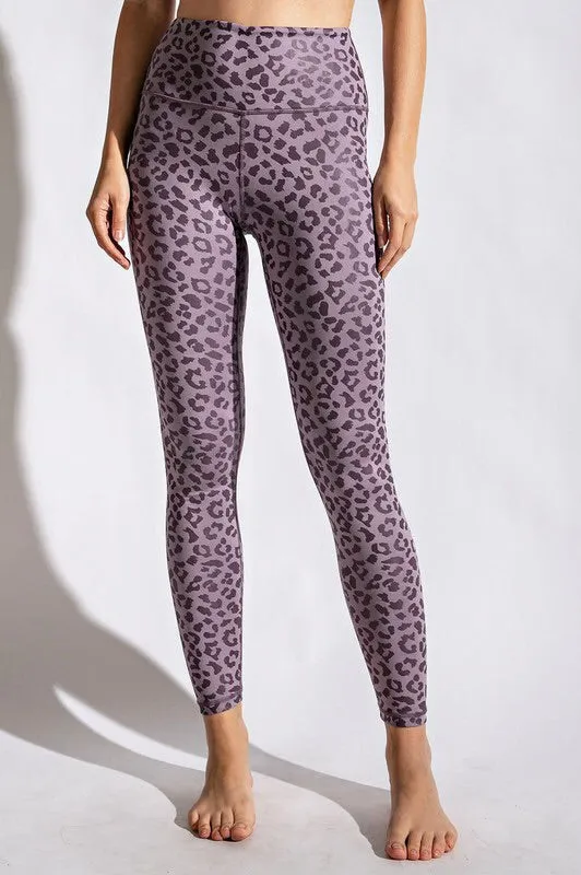 Leopard Print Yoga Leggings