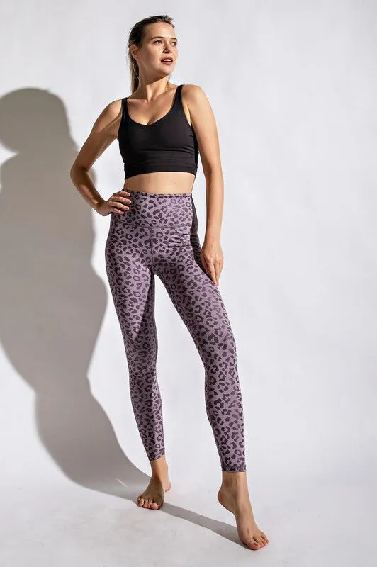 Leopard Print Yoga Leggings