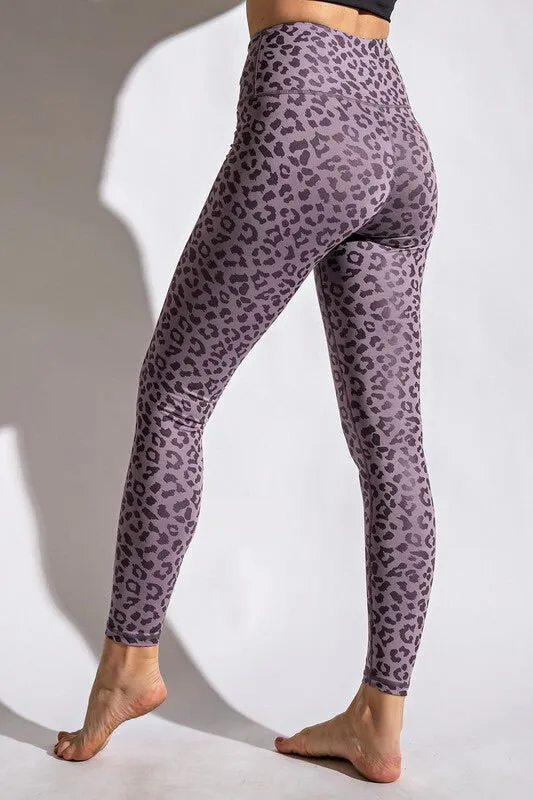 Leopard Print Yoga Leggings