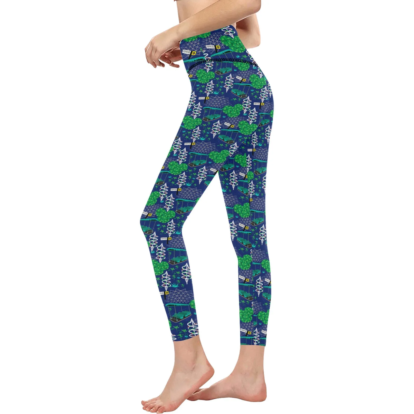 Living With The Land Women's Athletic Leggings