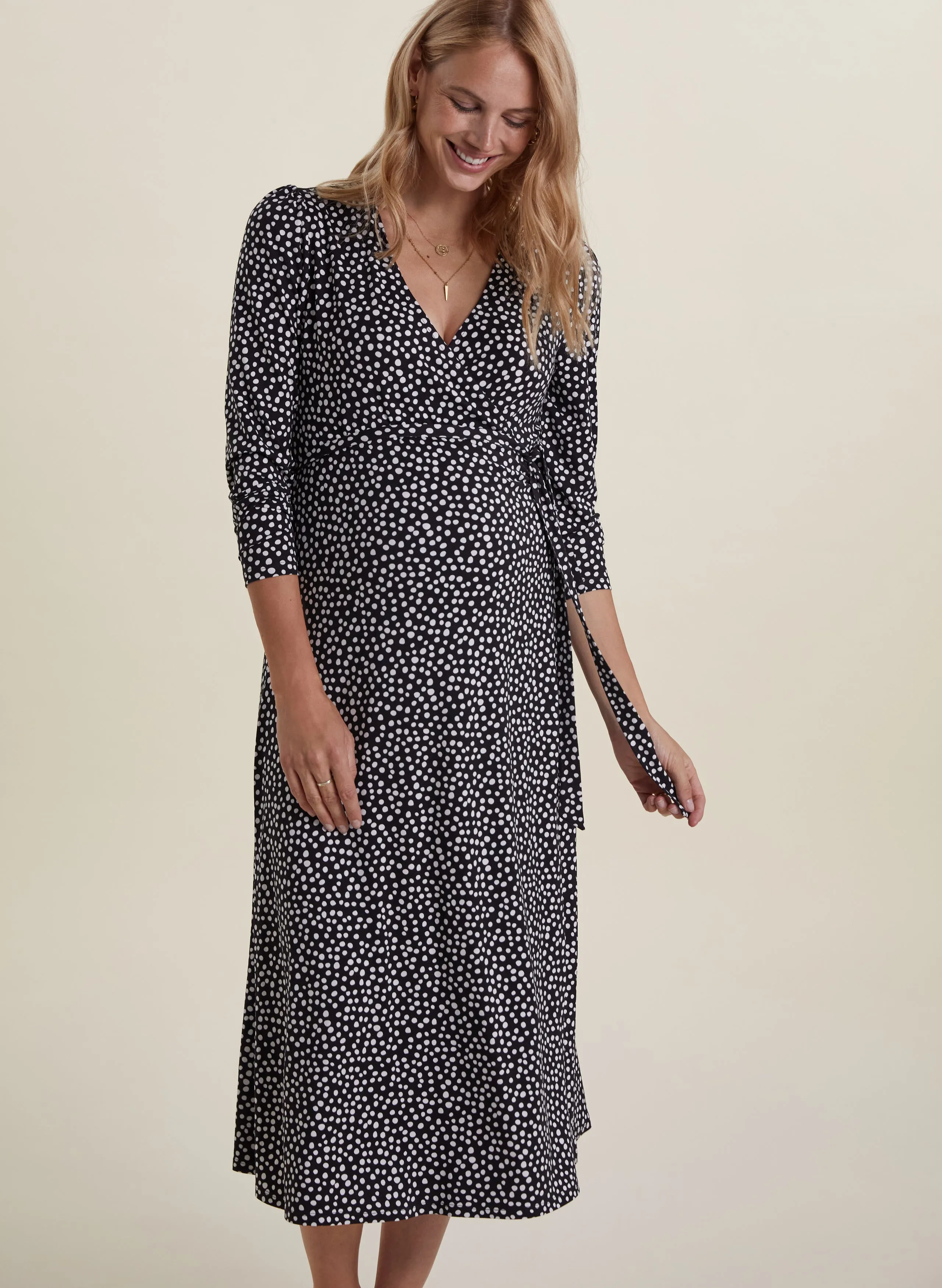 Lonna Maternity Dress with Lenzing Ecovero