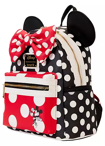 Loungefly Disney Minnie Rocks the Dots Classic Mini Backpack | Kaleidoscope