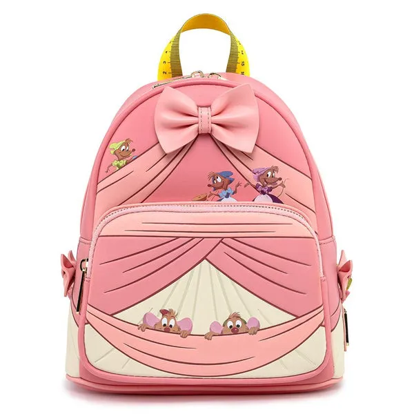 Loungefly x Disney Cinderella Dress Making Mini Backpack