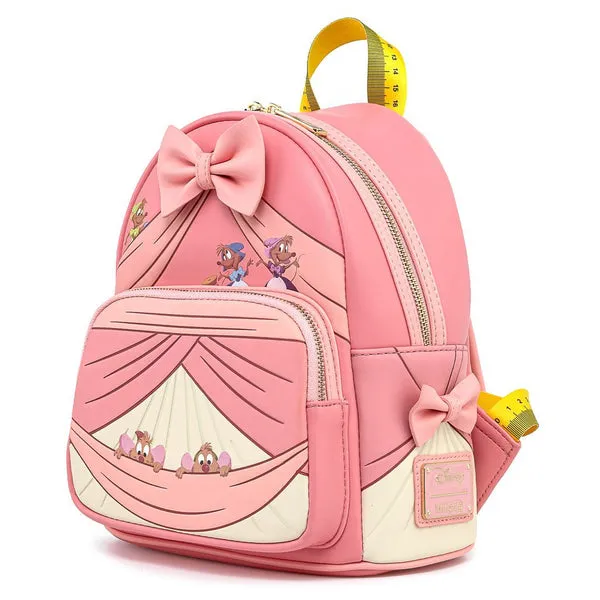 Loungefly x Disney Cinderella Dress Making Mini Backpack