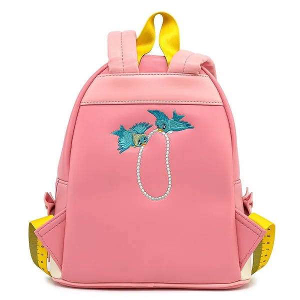 Loungefly x Disney Cinderella Dress Making Mini Backpack