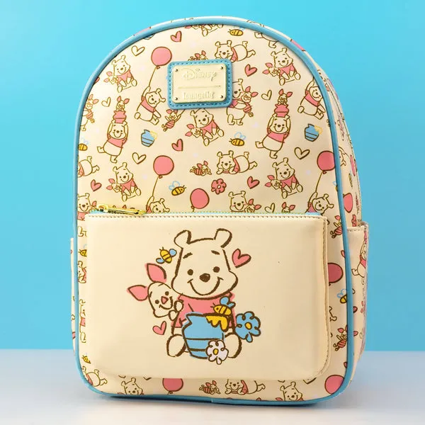 Loungefly x Disney Winnie the Pooh Balloon Sketch Mini Backpack