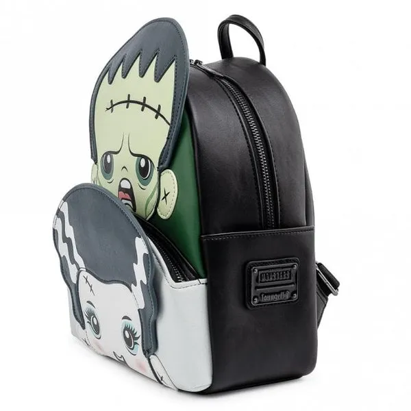 Loungefly x Universal Monsters Frankie and Bride Mini Backpack