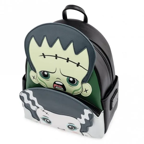 Loungefly x Universal Monsters Frankie and Bride Mini Backpack