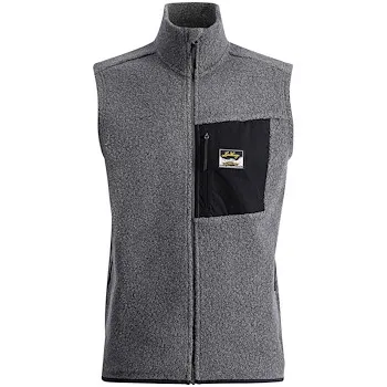 Lundhags Men's Flok Wool Pile Vest Granite | Buy Lundhags Men's Flok Wool Pile Vest Granite here | Outnorth