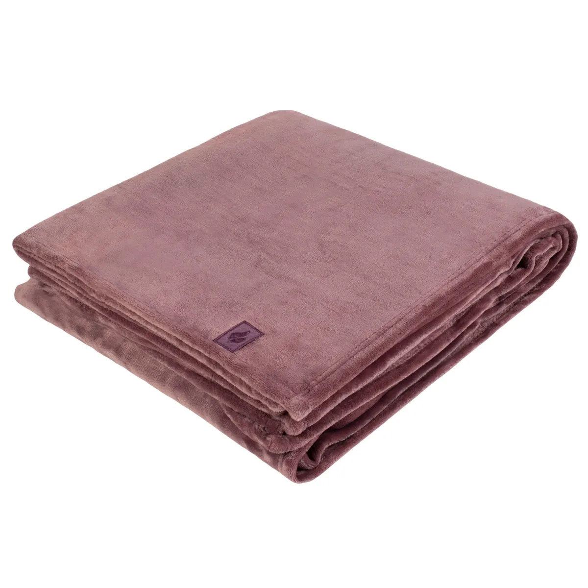 Luxury Fleece Thermal Blanket/Throw 180cm x 200cm - Mauve