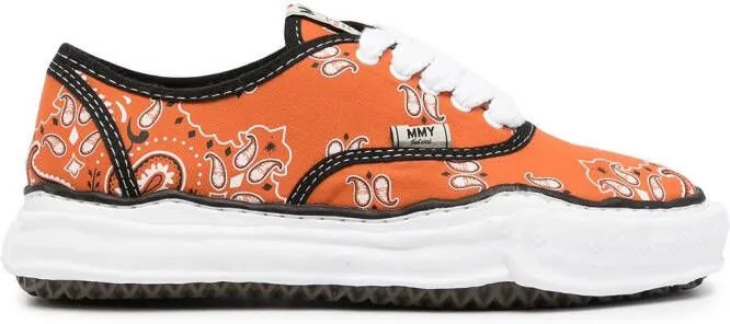 Maison MIHARA YASUHIRO Baker low-top sneakers Orange