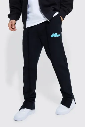 Man Premium Loopback Split Hem Joggers