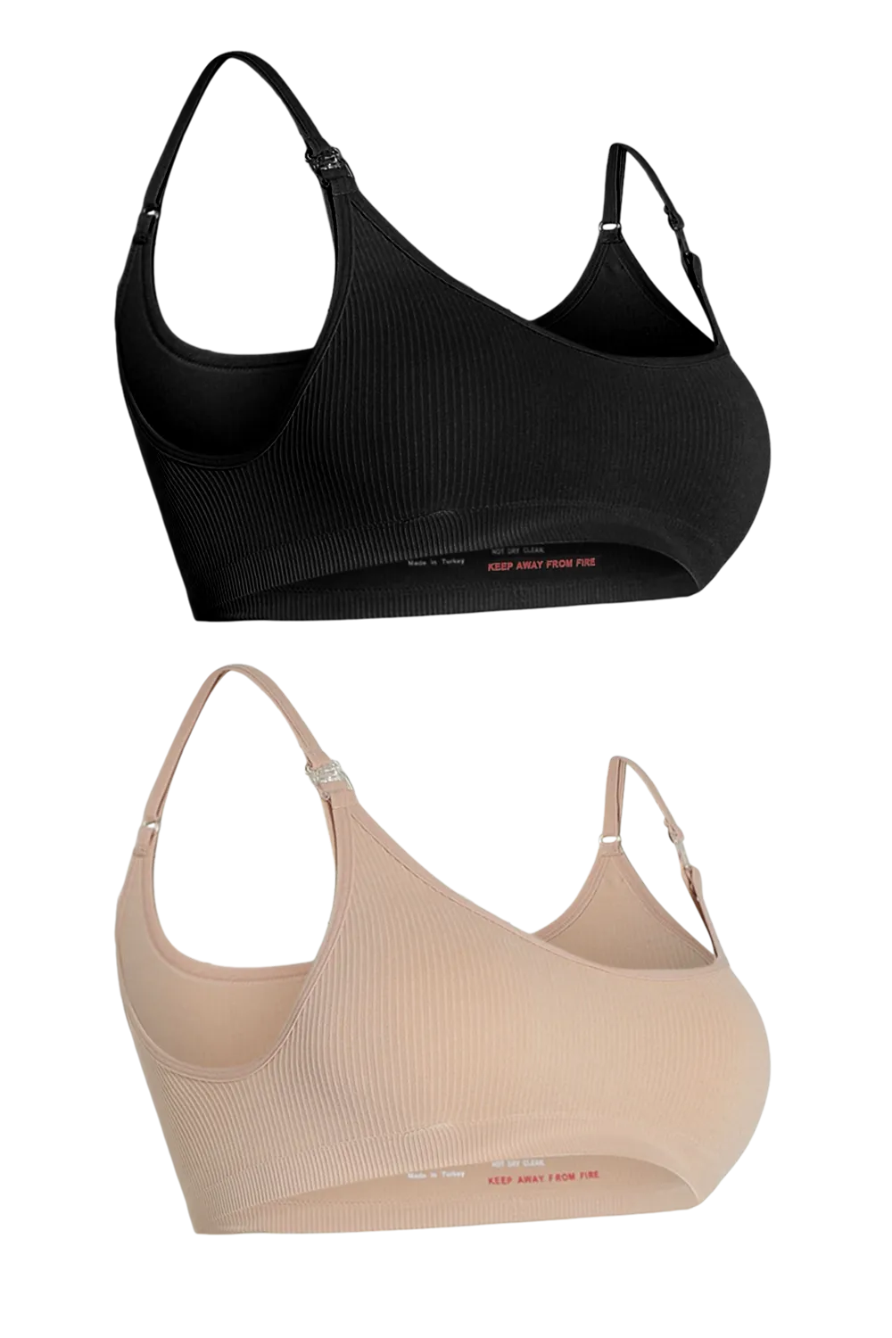 Maternity Seamless Nursing Bra 2 Pack