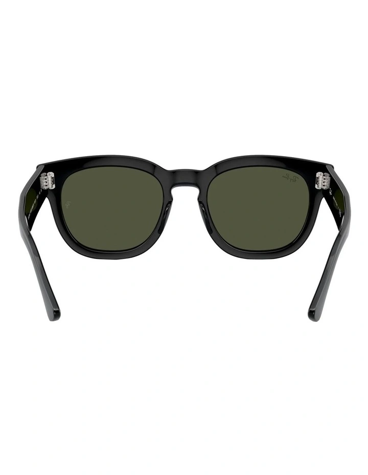 Mega Hawkeye Sunglasses in Black