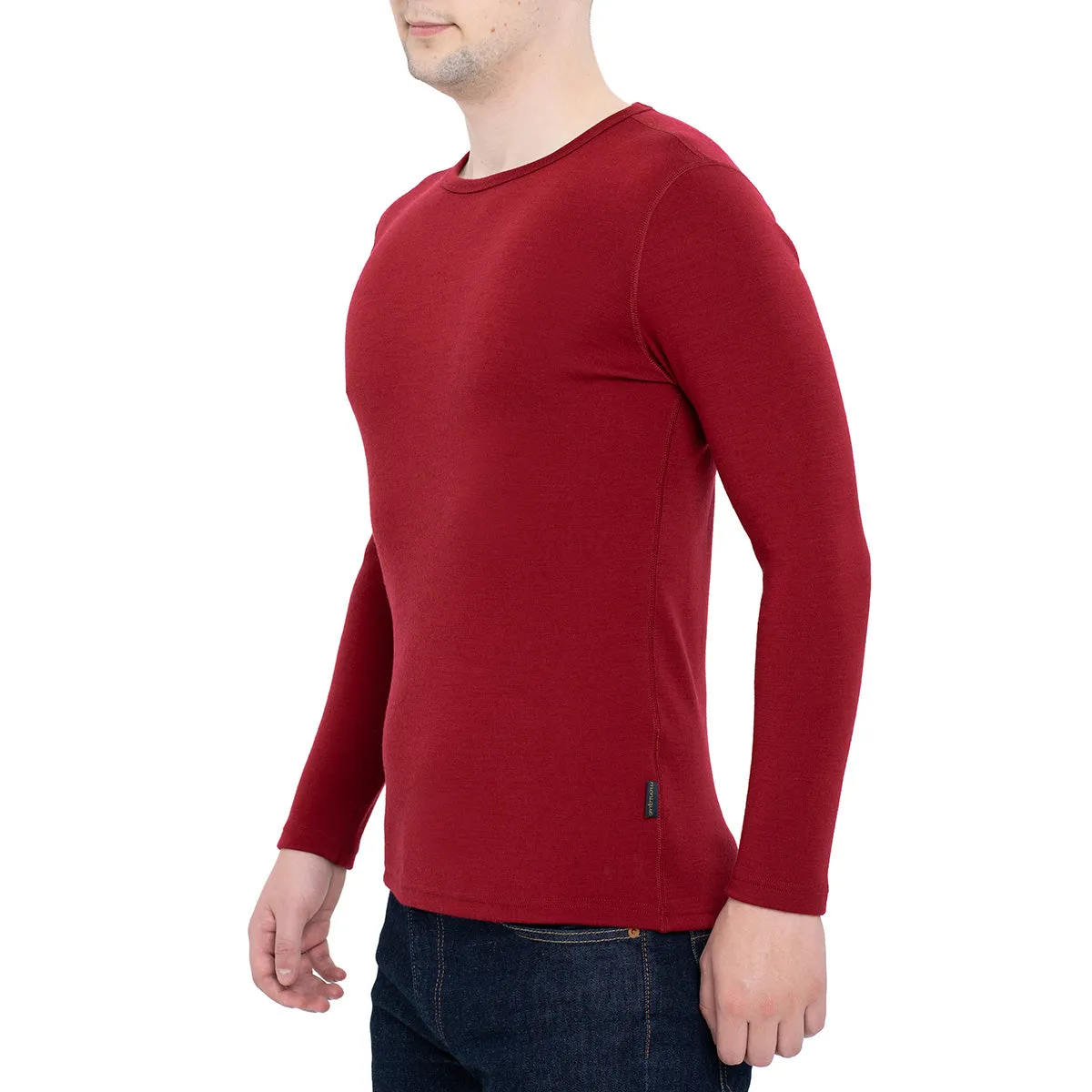 Men's 250 Thermal Long Sleeve Crew Royal Cherry