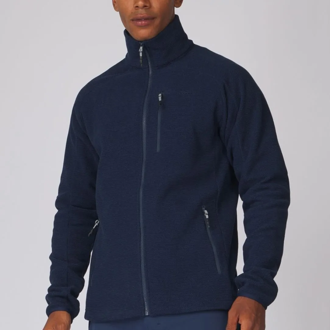 Mens Divis Structured Full Zip Fleece