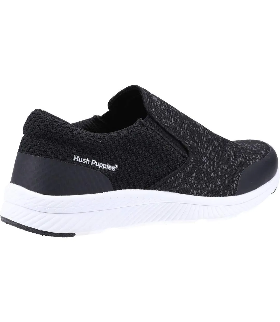 Mens robbie trainers black Hush Puppies