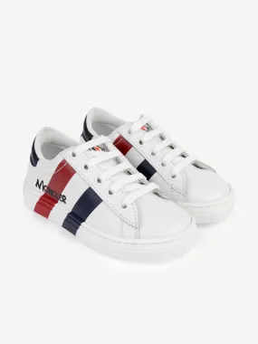 Moncler Enfant Moncler Leather Branded Trainers