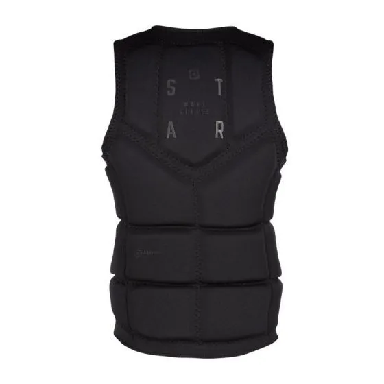 Mystic Star Womens Front Zip Impact Vest - Black