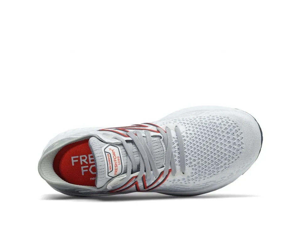 New Balance 1080V11 Fresh Foam - White / Ghost Pepper