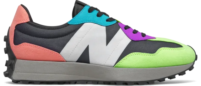 New Balance 327 Men's Sizing Multi color neon