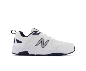 New Balance 857v3 Cross-Training - White with Navy