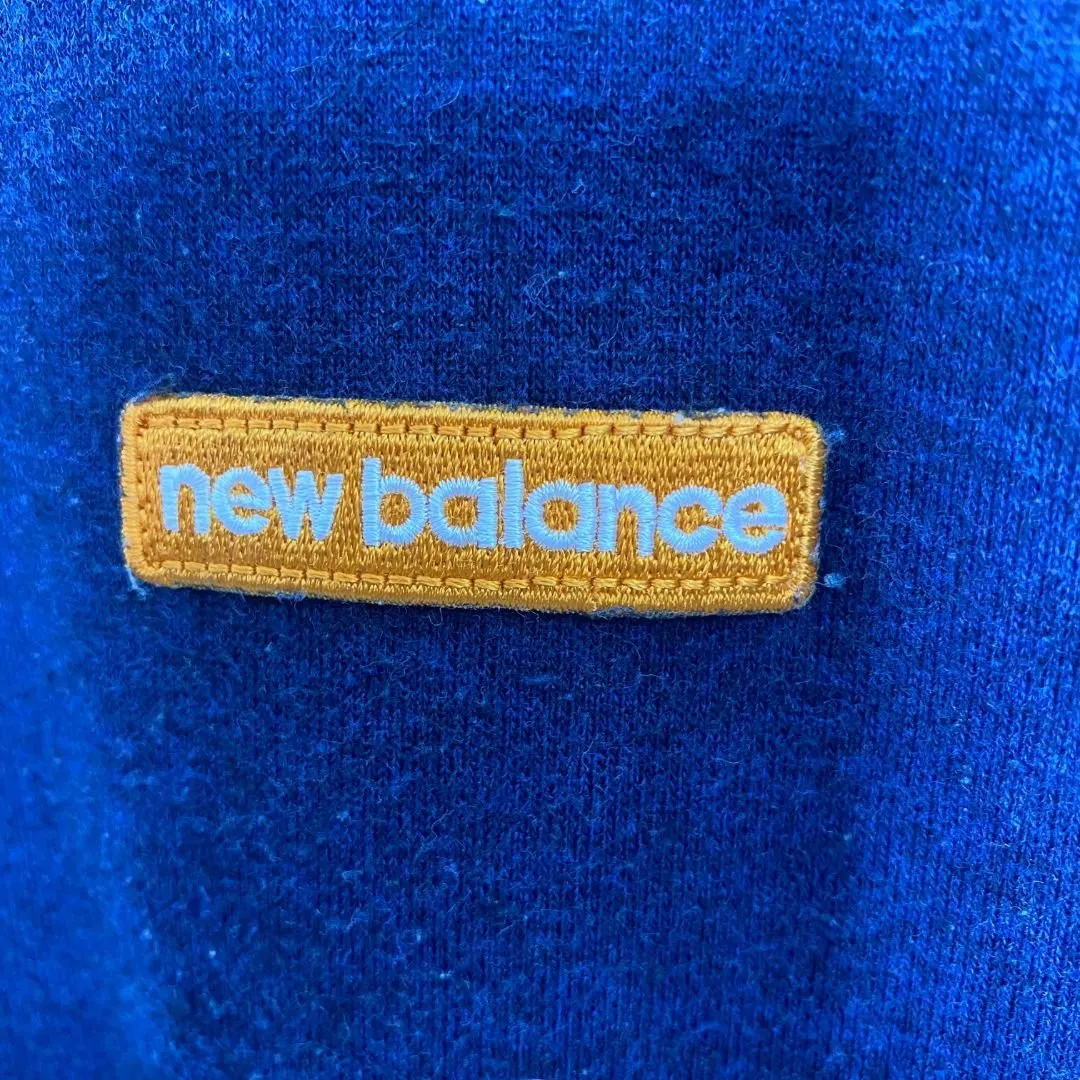 New Balance Blue Logo Sweatshirt - VintageVera