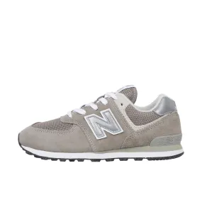 New Balance Childrens 574 Grey/White