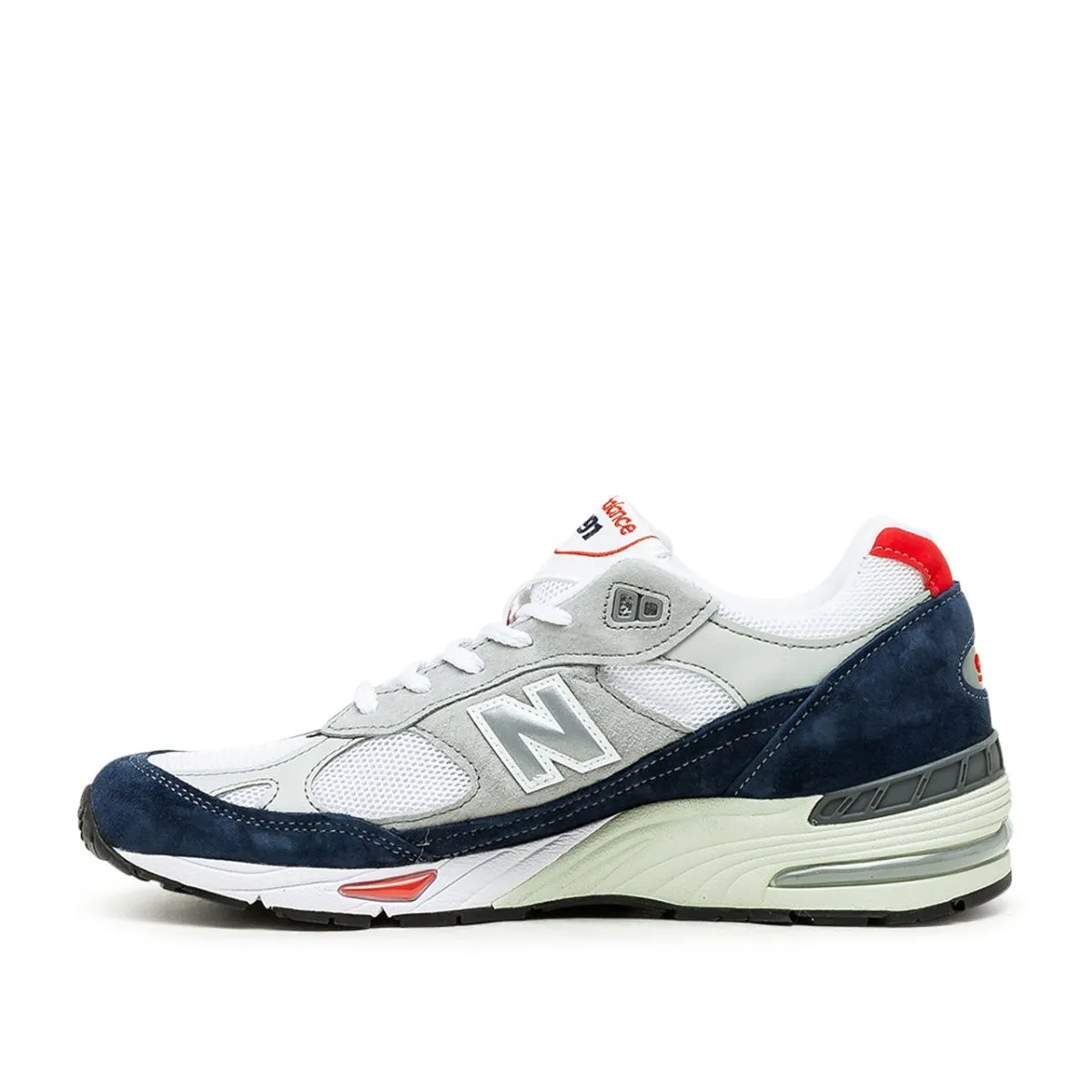 New Balance M991 GWR 'Made in England' (White / Navy / Grey)