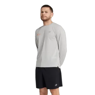 New Balance Men's TCS New York City Marathon Training Athletics Long Sleeve