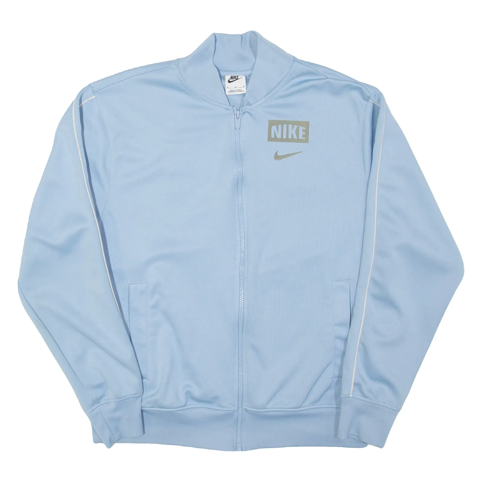 NIKE Mens Track Jacket Blue M