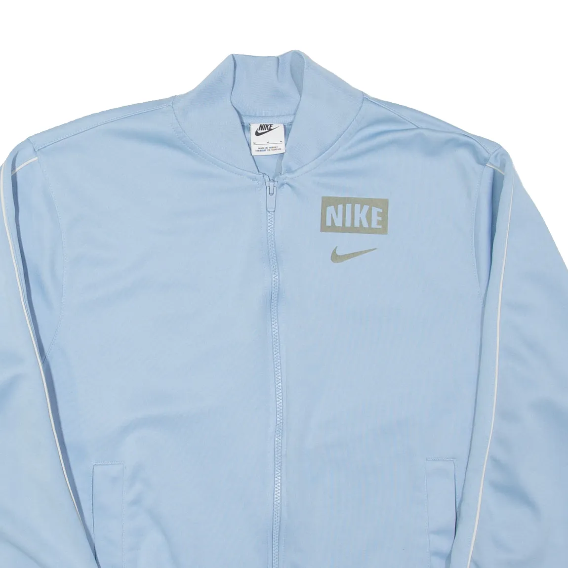 NIKE Mens Track Jacket Blue M