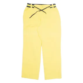 NIKE Mens Trousers Yellow Regular Straight W30 L28