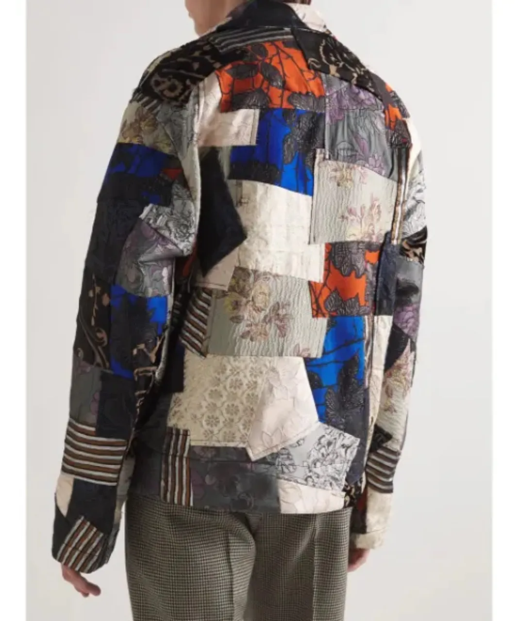 Only Murders In The Building S03 Jacquard Patchwork Jacket