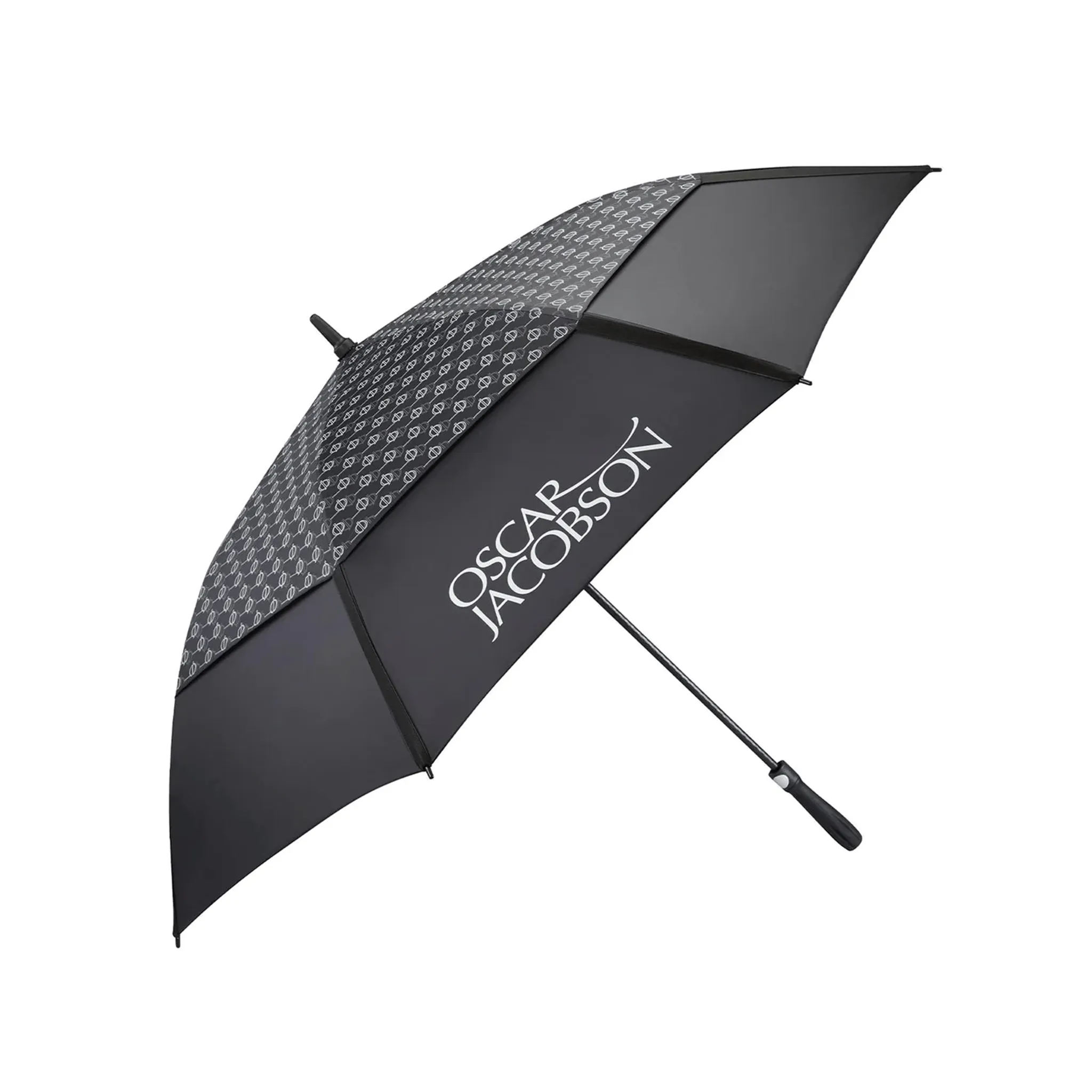 Oscar Jacobson Geo Print Dual Canopy Umbrella