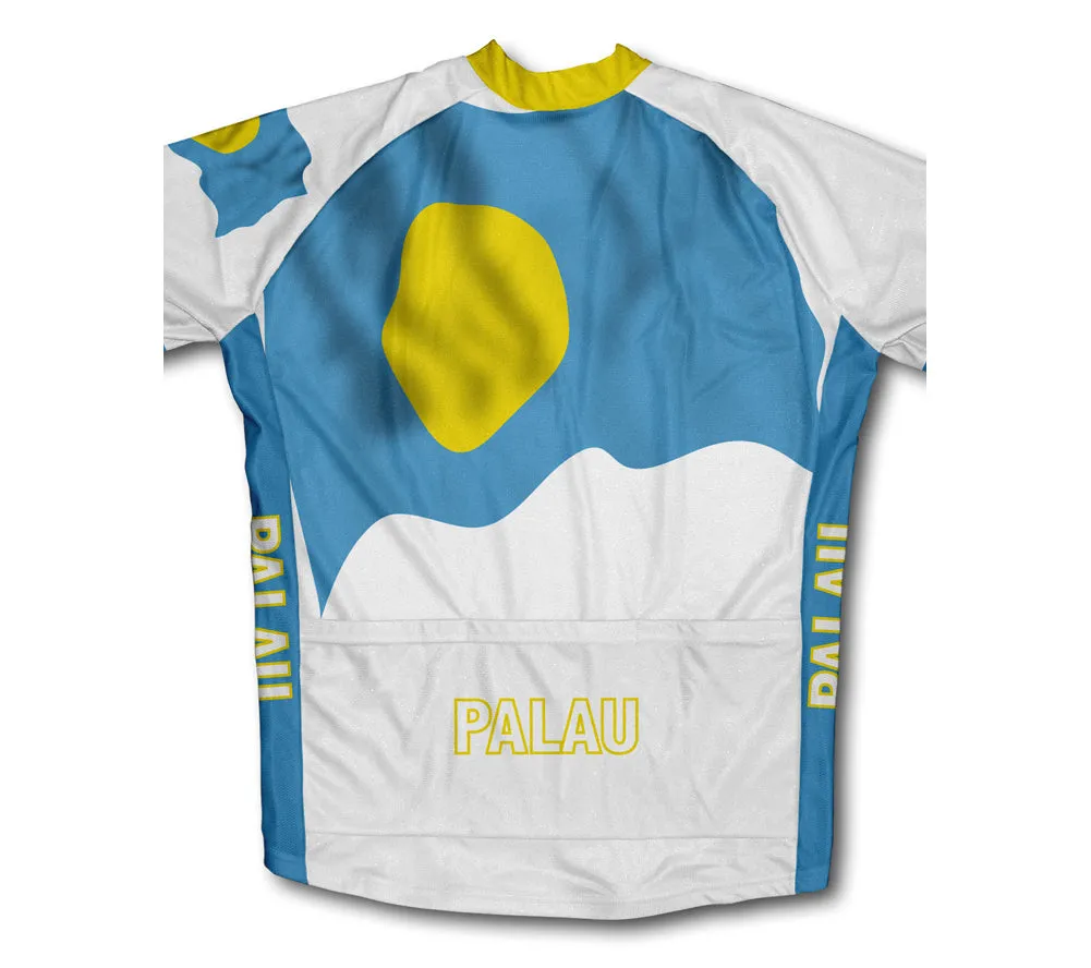 Palau Flag Winter Thermal Cycling Jersey