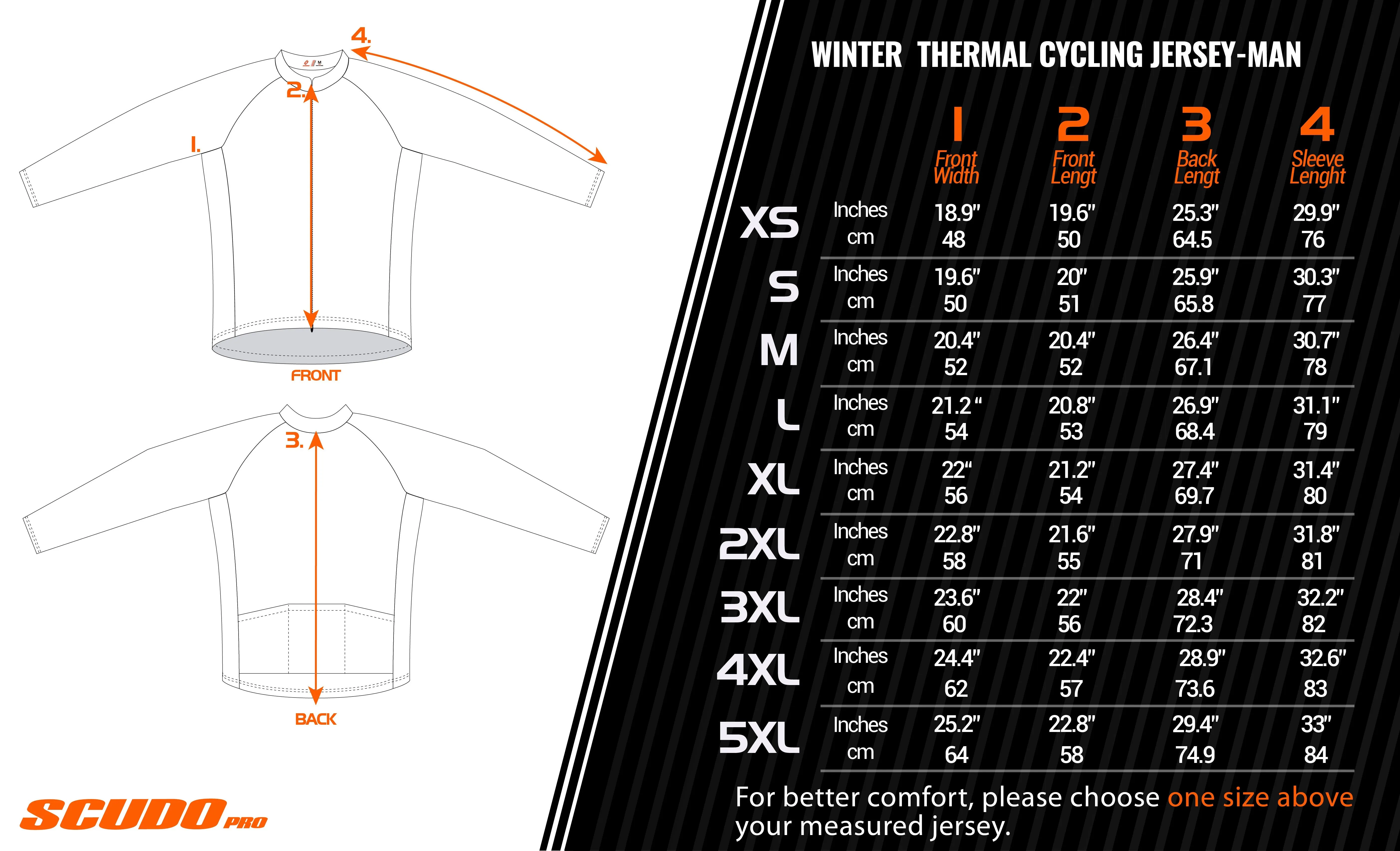 Palau Flag Winter Thermal Cycling Jersey