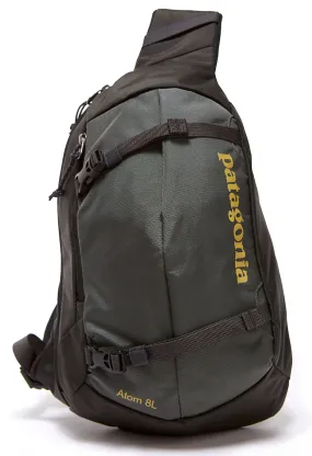 Patagonia Atom Sling Backpack - Forge Grey w/Textile Green