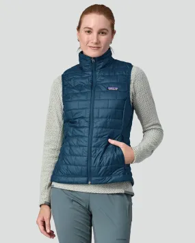 Patagonia Womens Nano Puff Vest - Lagom Blue | SurfStitch