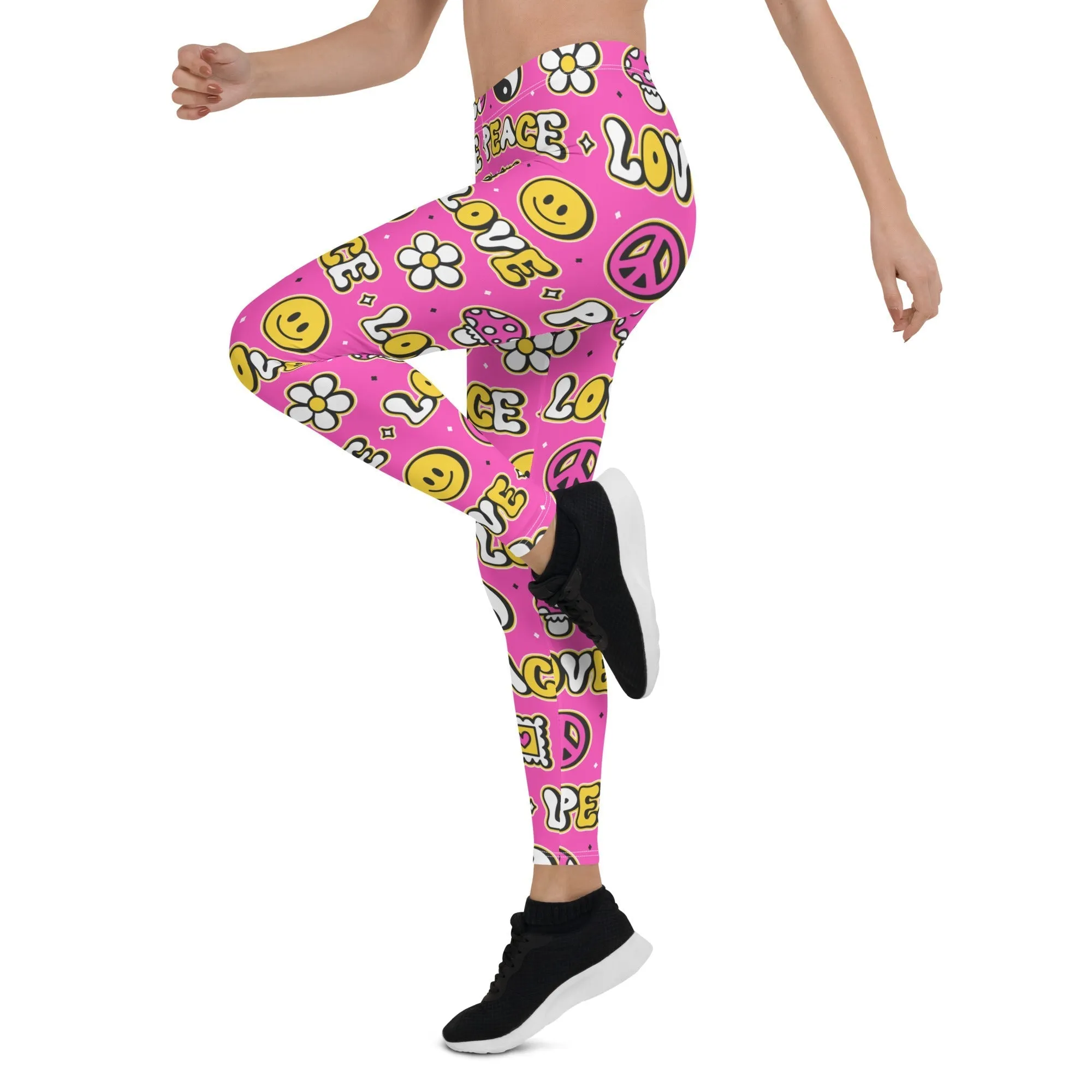 Peace and Love Leggings