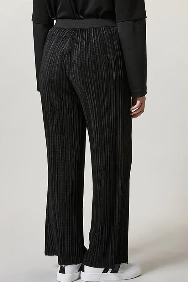 Persona (by Marina Rinaldi) OBLUNGO PLEATED JERSEY PALAZZO TROUSERS