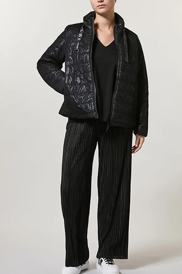 Persona (by Marina Rinaldi) OBLUNGO PLEATED JERSEY PALAZZO TROUSERS