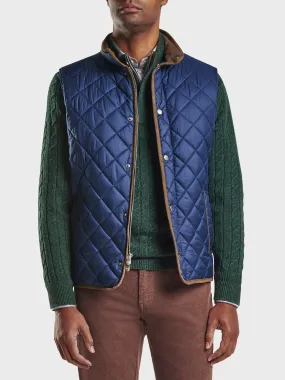     PETER MILLAR  Crown Men's Essex Quilted Travel Vest    