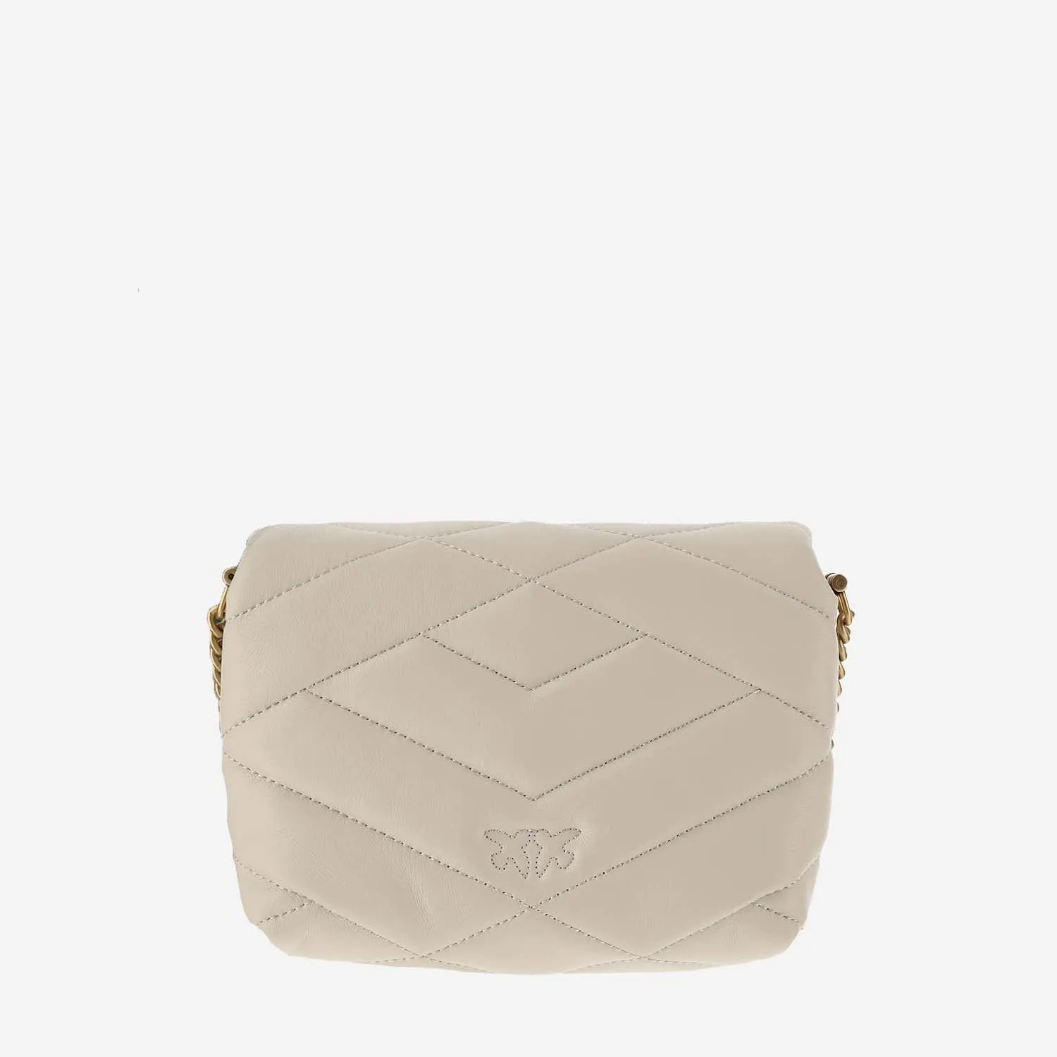 PINKO    Pinko Love Birds Quilted Shoulder Bag