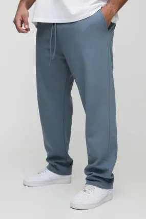 Plus Interlock Smart Tapered Joggers