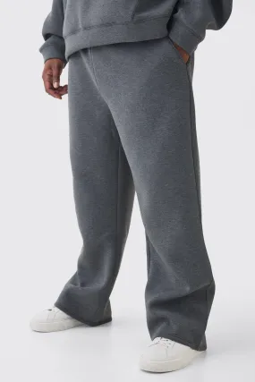 Plus Relaxed Fit Marl Scuba Joggers