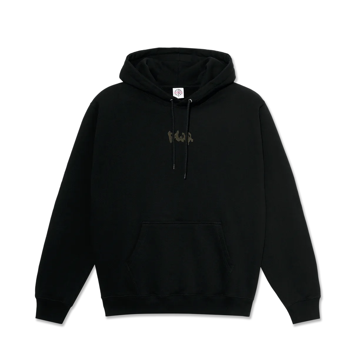 POLAR SKATE CO. - DAVE HOODIE DRIP LOGO BLACK