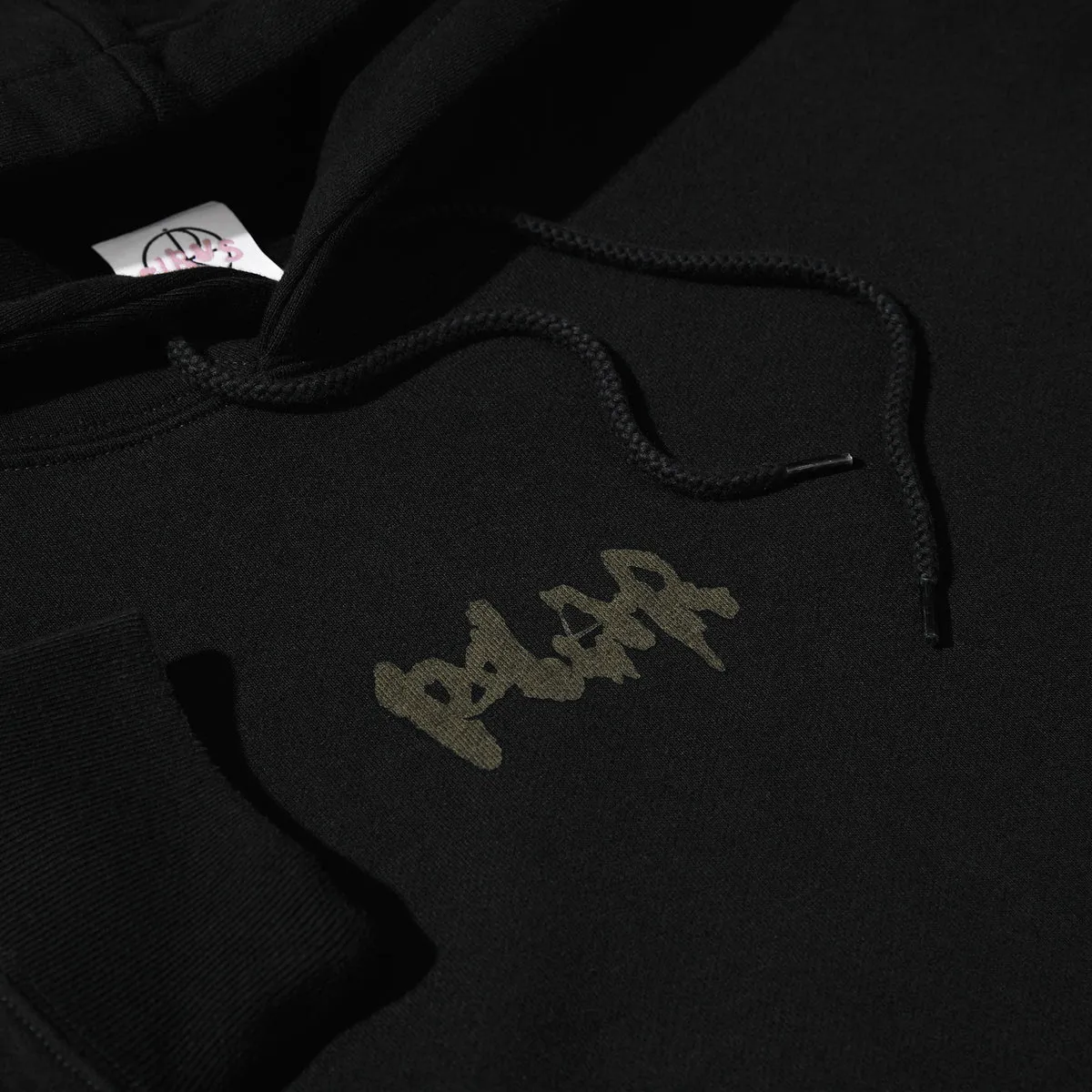 POLAR SKATE CO. - DAVE HOODIE DRIP LOGO BLACK