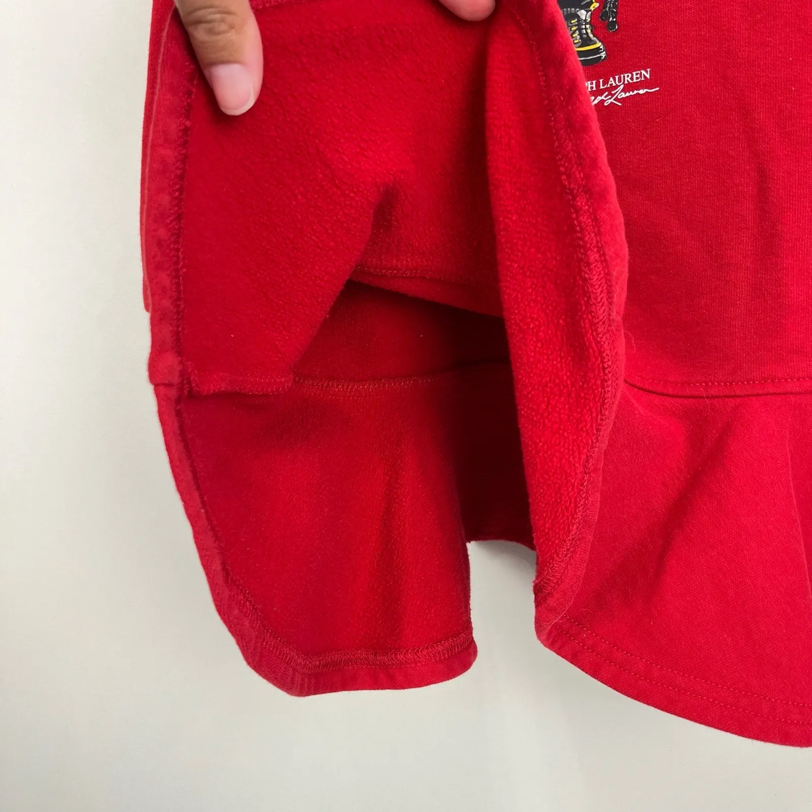 Polo Ralph Lauren Red Ski Bear Dress 18 Months