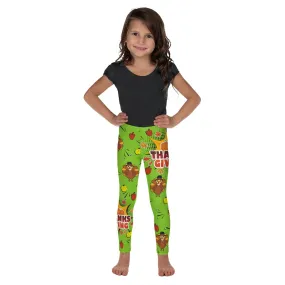 Pop Art Thanksgiving Kid's Leggings